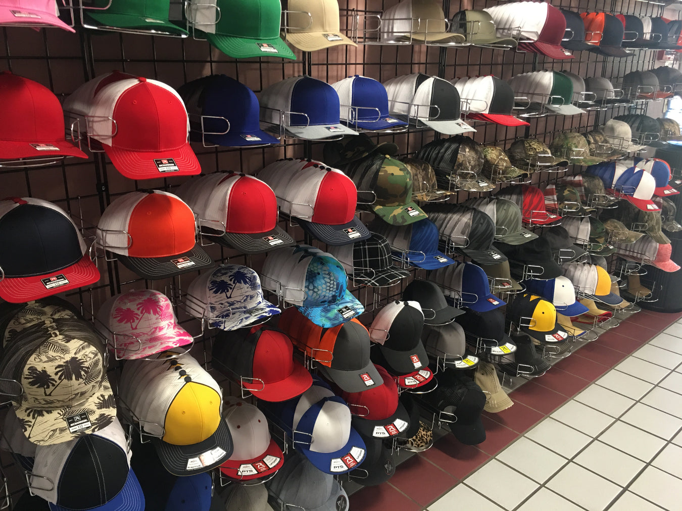 Buy Richardson Snap Back Caps from our Showroom in Jacksonville