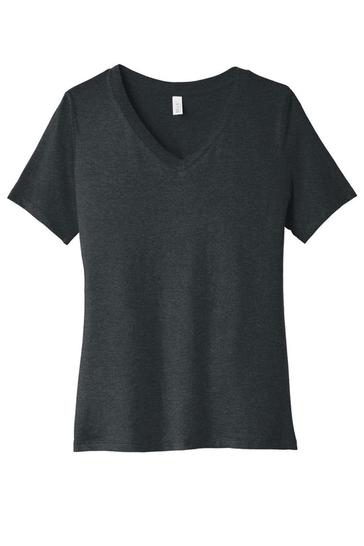 BELLA+CANVAS ® Women's Relaxed Jersey Short Sleeve V-Neck Tee. BC6405 - iSignShop