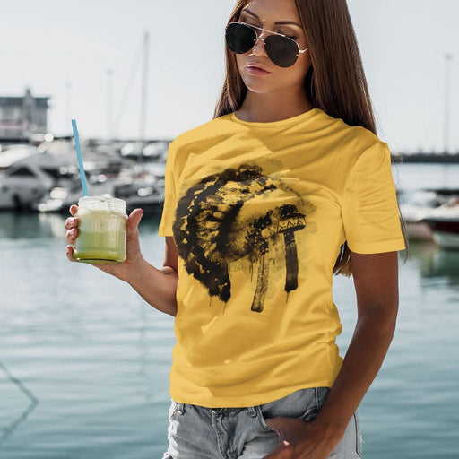Designer Jacksonville Indian T-shirt Watercolor Headress - iSignShop