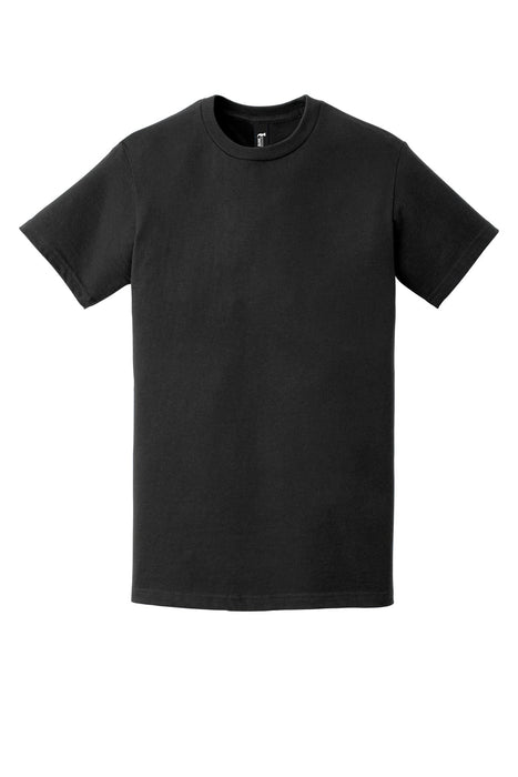 Gildan Mens Short Sleeve Crew Black T-Shirt up to 2XL, 6-Pack