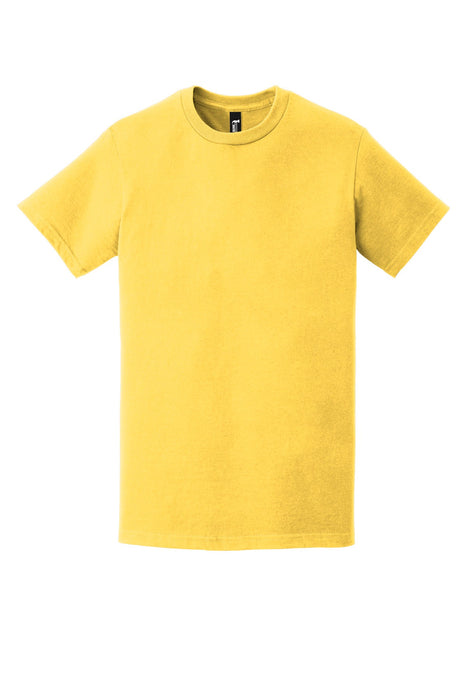Andora-Basic V-Neck Plain Sweatshirt - Yellow-4XL: Buy Online at