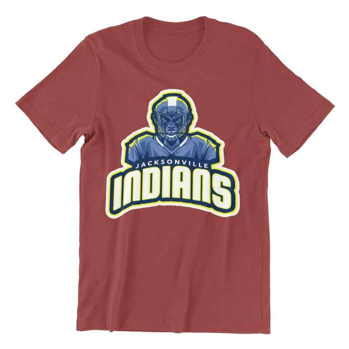 Jacksonville Indian T-shirt Fear our Linebacker - iSignShop