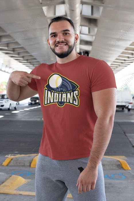 Jacksonville Indians Homerun T-shirt - iSignShop
