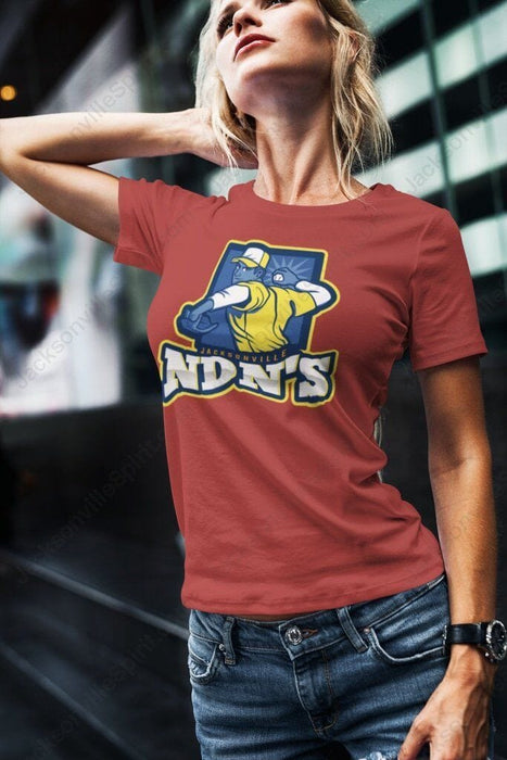 Jacksonville Indians T-shirt 2020 NDN Pitcher - iSignShop