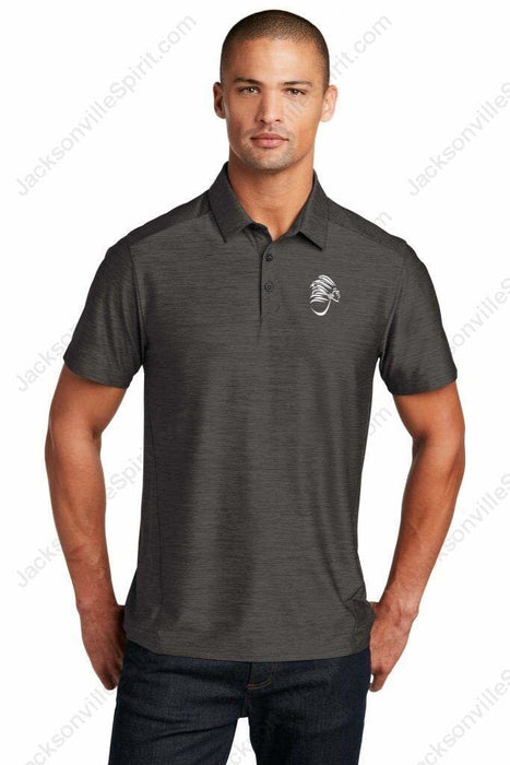 Jacksonville Polo Shirt OGIO Slate with embroidered logo - iSignShop