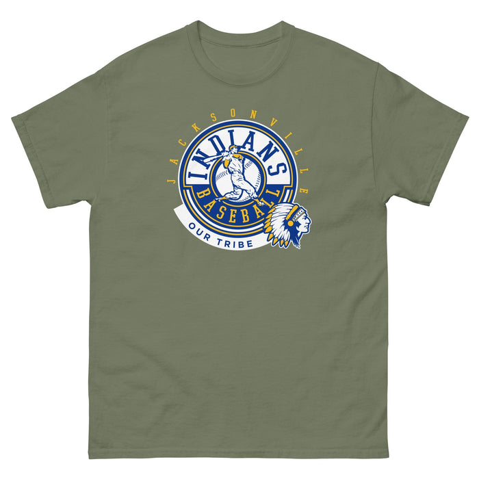 Jacksonville Texas Indians Baseball Our Tribe Men's classic tee - iSignShop