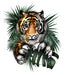Jungle Tiger T-shirt - iSignShop