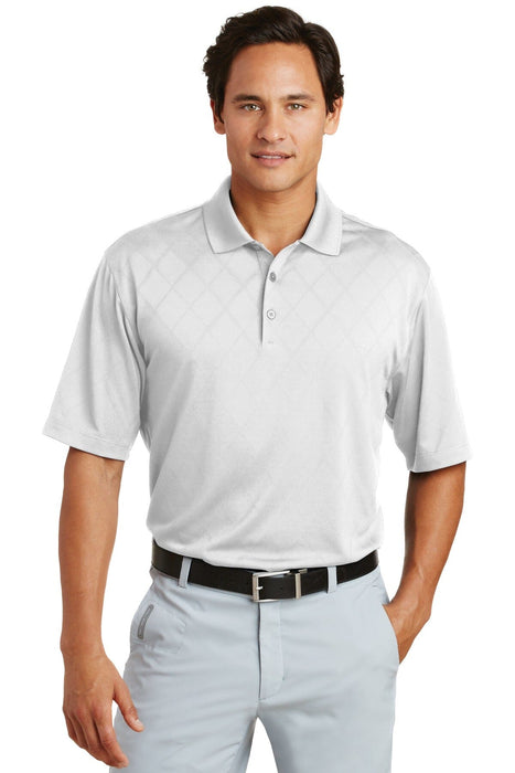 Nike Dri-FIT Cross-Over Texture Polo.  349899 - iSignShop