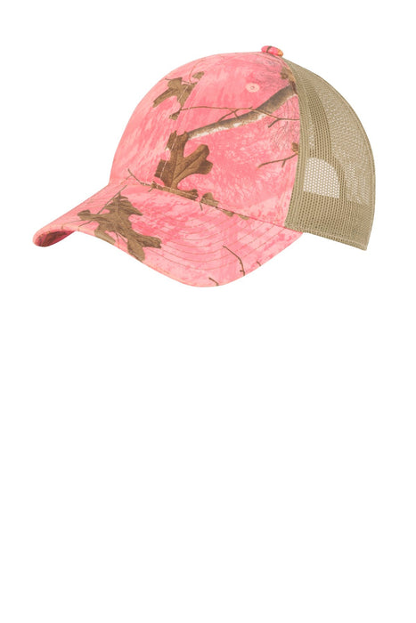 Port Authority® Unstructured Camouflage Mesh Back Cap. C929 - iSignShop
